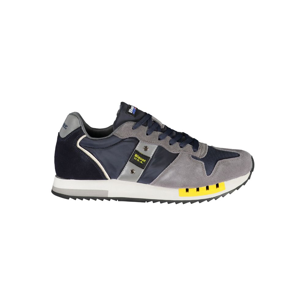 Blauer Elevate Your Step: сині контрастні кросівки на шнурівці