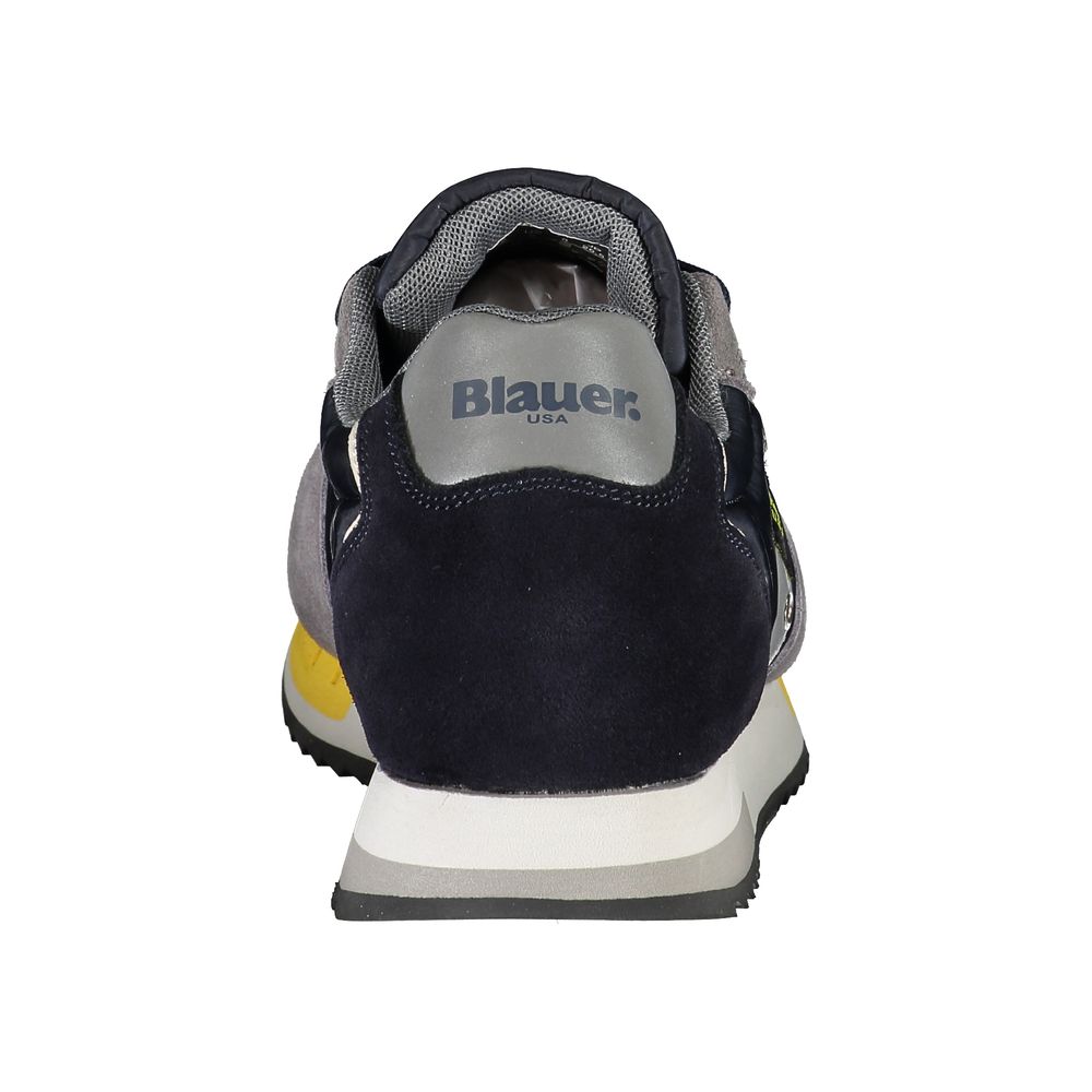Blauer Elevate Your Step: сині контрастні кросівки на шнурівці