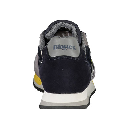 Blauer Elevate Your Step: сині контрастні кросівки на шнурівці