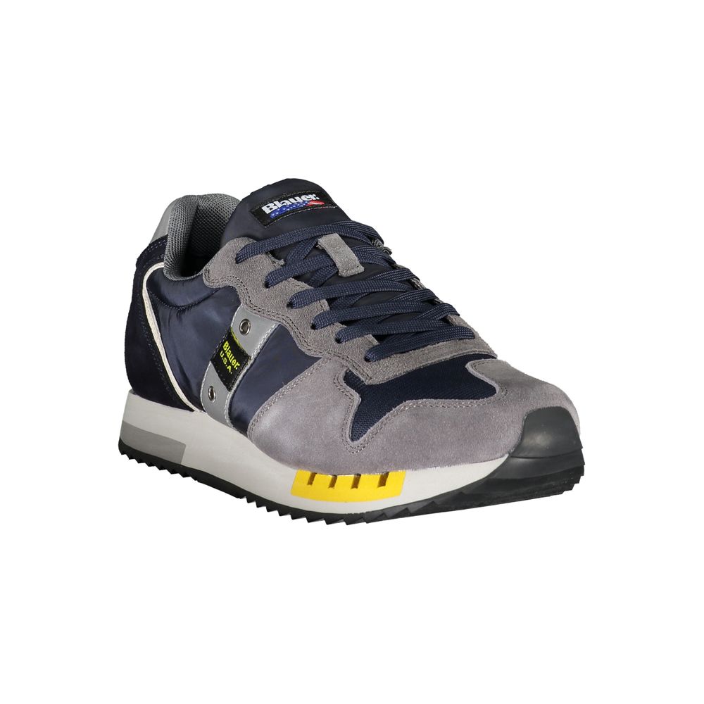 Blauer Elevate Your Step: сині контрастні кросівки на шнурівці