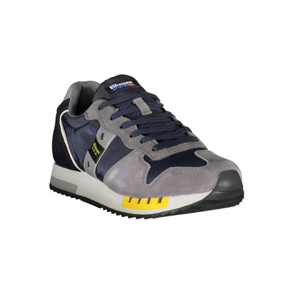 Blauer Elevate Your Step: сині контрастні кросівки на шнурівці