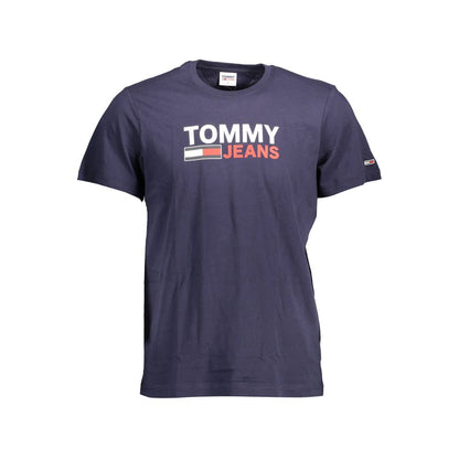 Синя бавовняна чоловіча футболка Tommy Hilfiger