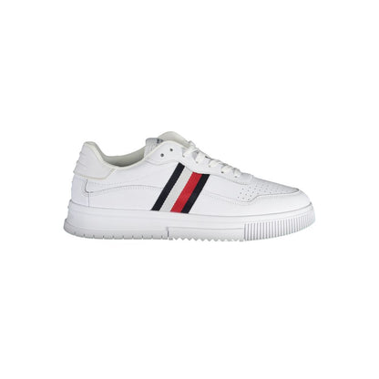 Шкіряні білі чоловічі кросівки Tommy Hilfiger