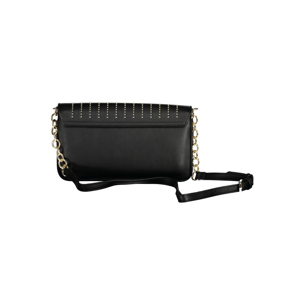 Valentino Bags Чорна поліетиленова сумочка