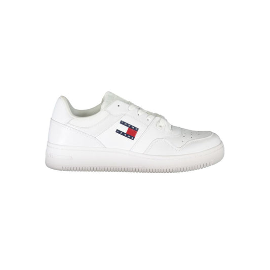 Шкіряні білі чоловічі кросівки Tommy Hilfiger