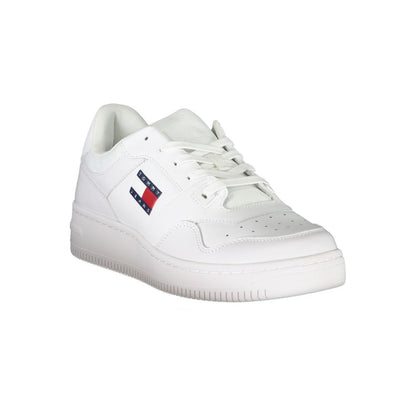 Шкіряні білі чоловічі кросівки Tommy Hilfiger