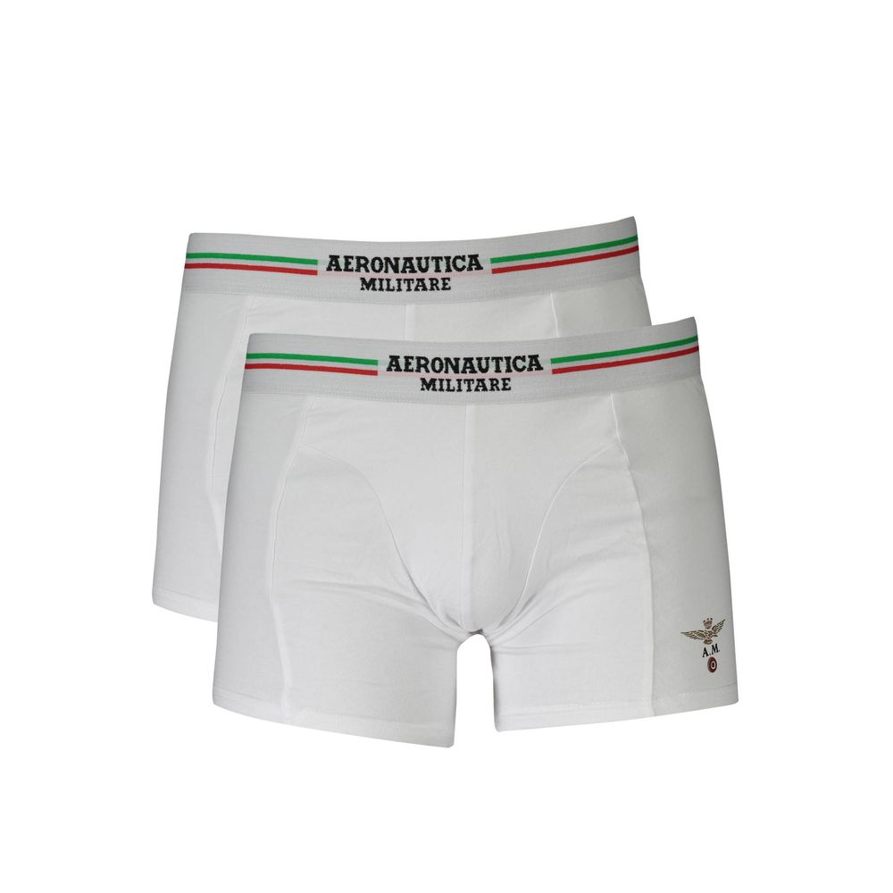 Біла бавовняна білизна Aeronautica Militare