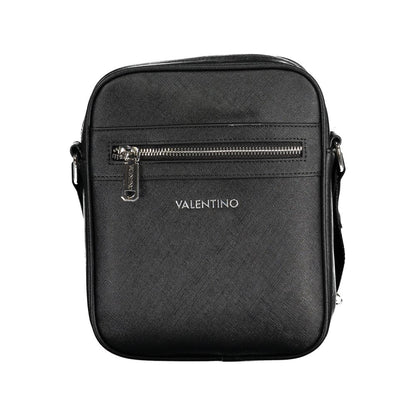 Valentino Bags Чорна поліетиленова сумка через плече