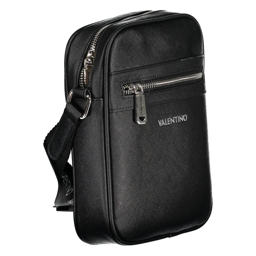 Valentino Bags Чорна поліетиленова сумка через плече