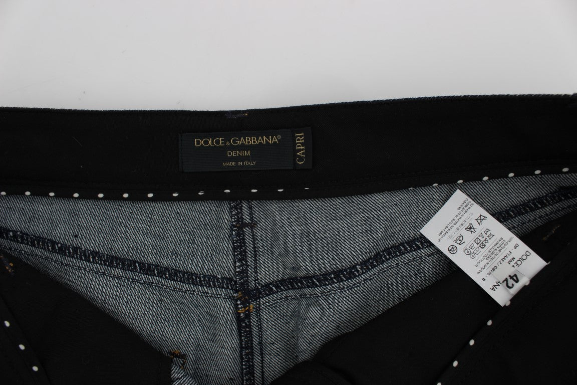 Вишиті капрі Dolce &amp; Gabbana для елегантного стилю