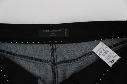 Вишиті капрі Dolce &amp; Gabbana для елегантного стилю
