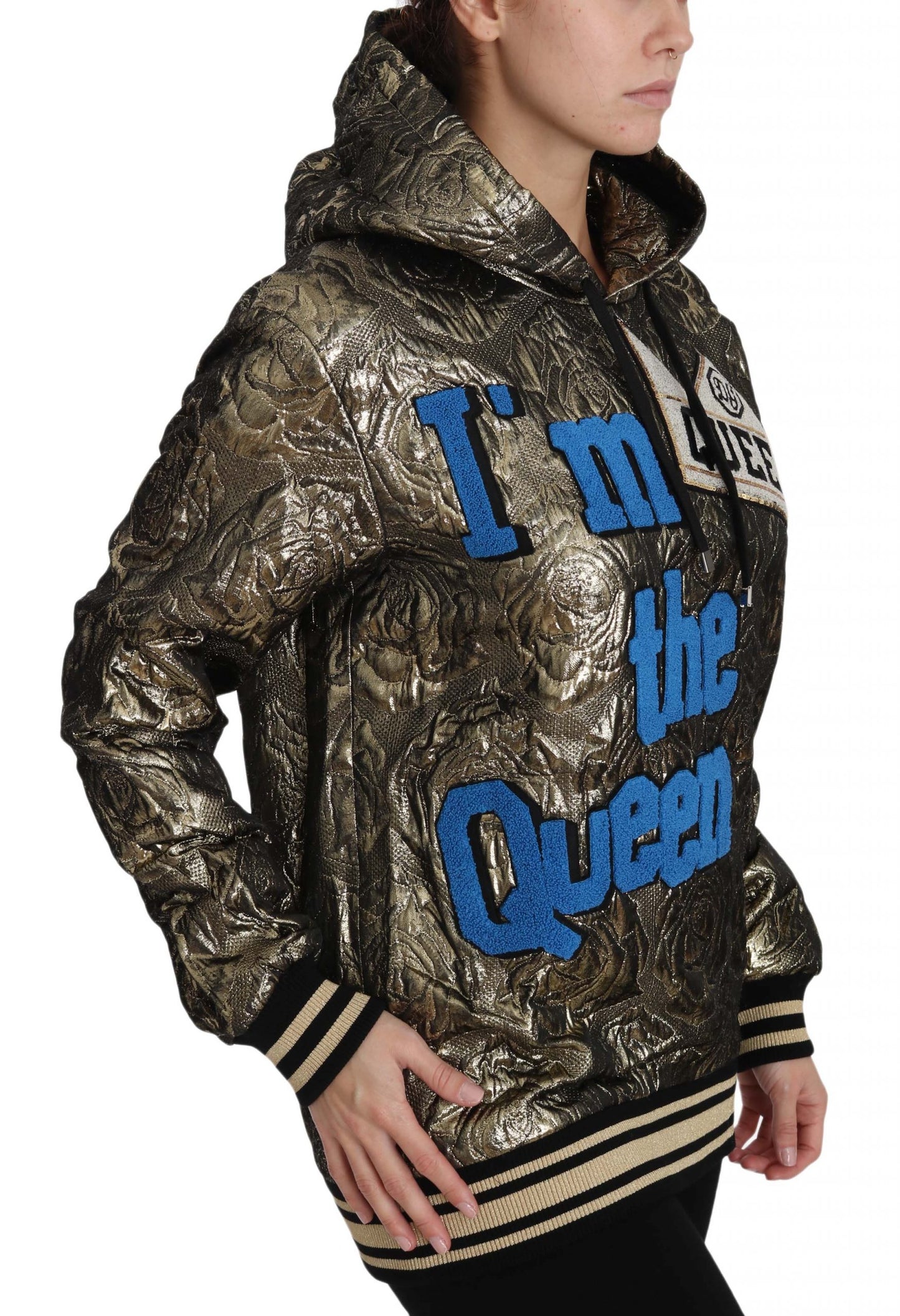 Багатобарвна толстовка Dolce &amp; Gabbana Im The Queen