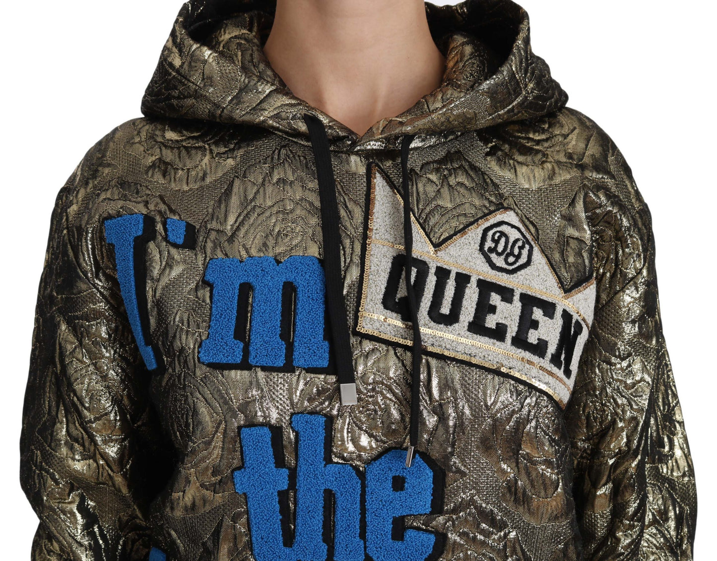 Багатобарвна толстовка Dolce &amp; Gabbana Im The Queen