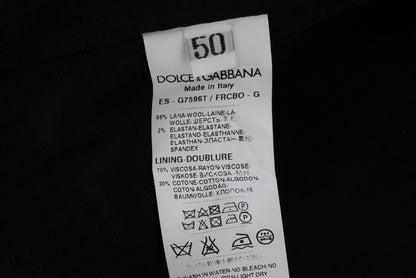 Елегантний вовняний жилет Dolce &amp; Gabbana в сіру смужку