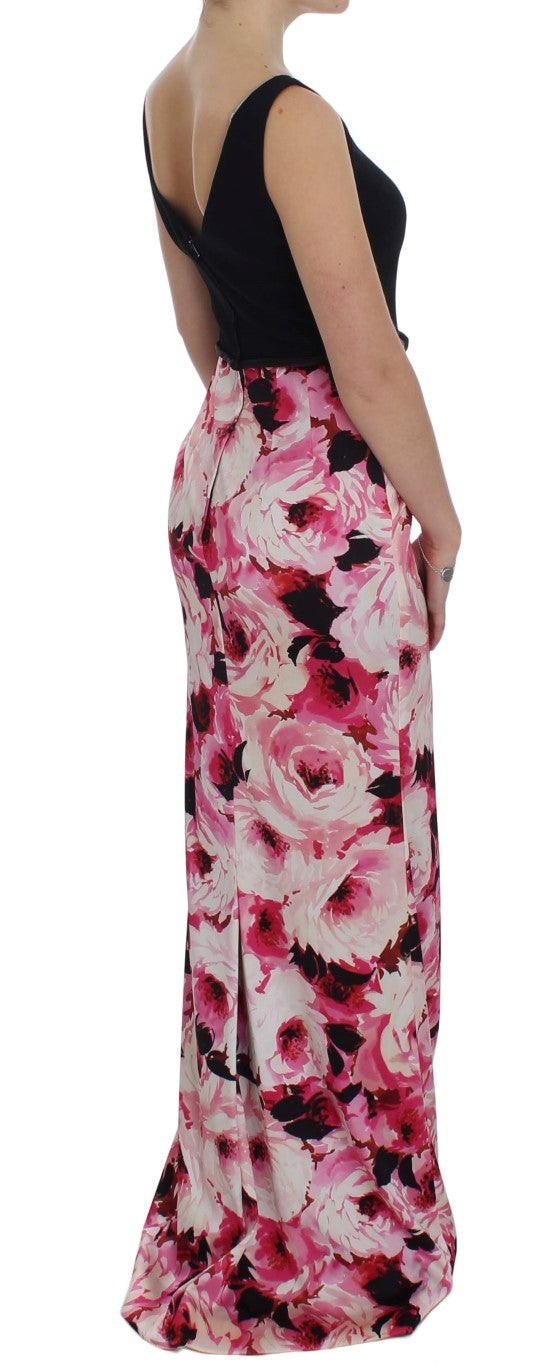 Довга сукня-футляр Dolce &amp; Gabbana Floral Elegance