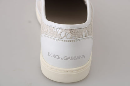 Елегантні білі лофери Dolce &amp; Gabbana для жінок