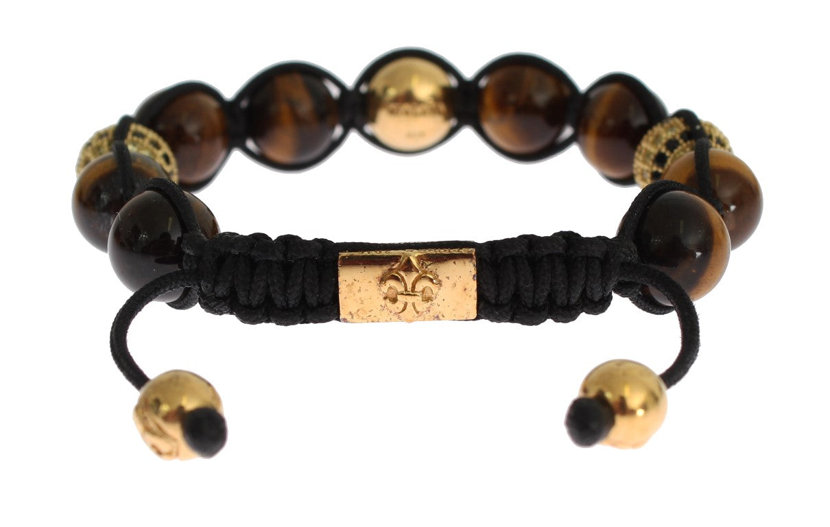 Nialaya Chic Multicolor CZ &amp; браслет Tiger Eye