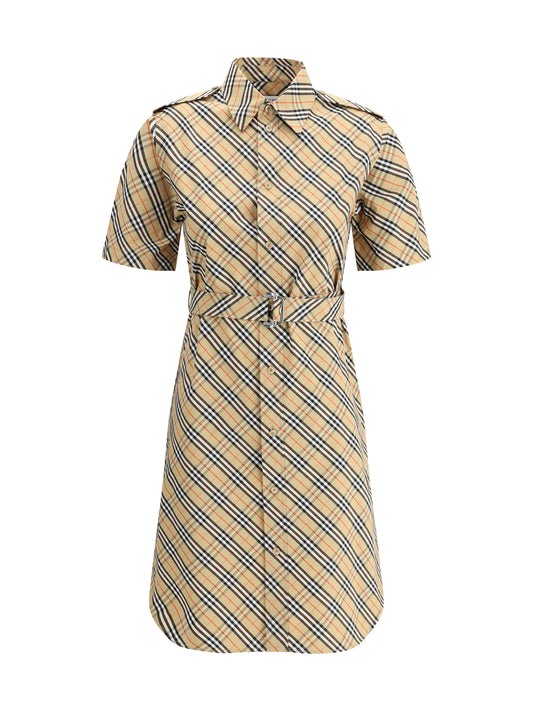 Сукня-сорочка в клітинку Burberry Archivio